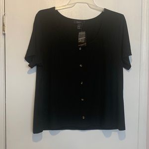 💖5/$20💖 Forever 21 black top. NWT. Size 3x